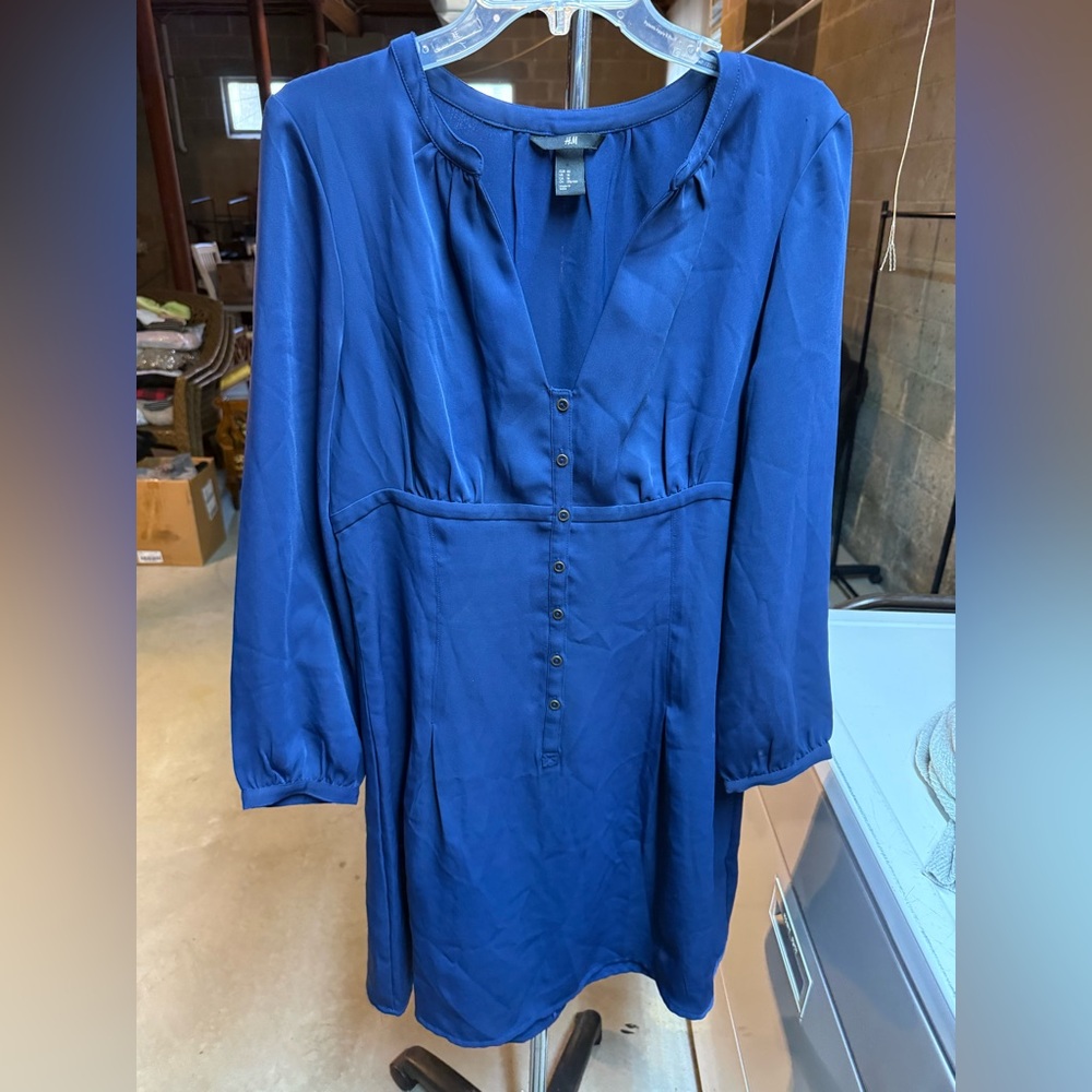 H&M Navy Blue Dress